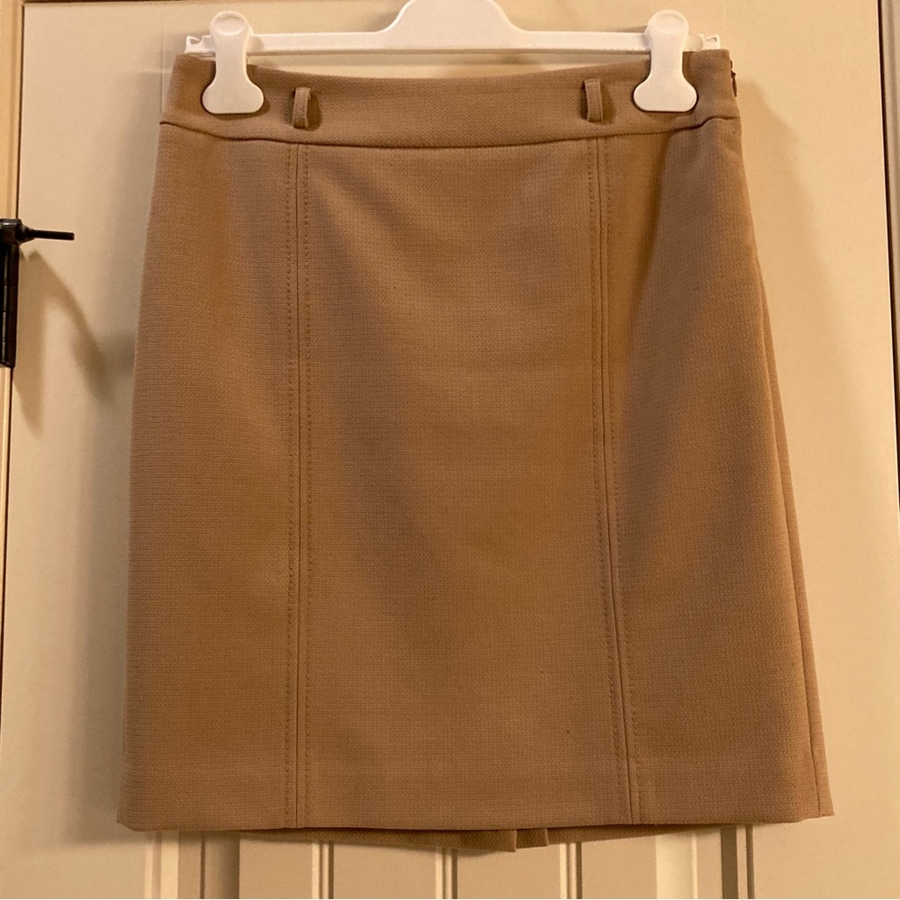 LOFT Tan Pencil Skirt
